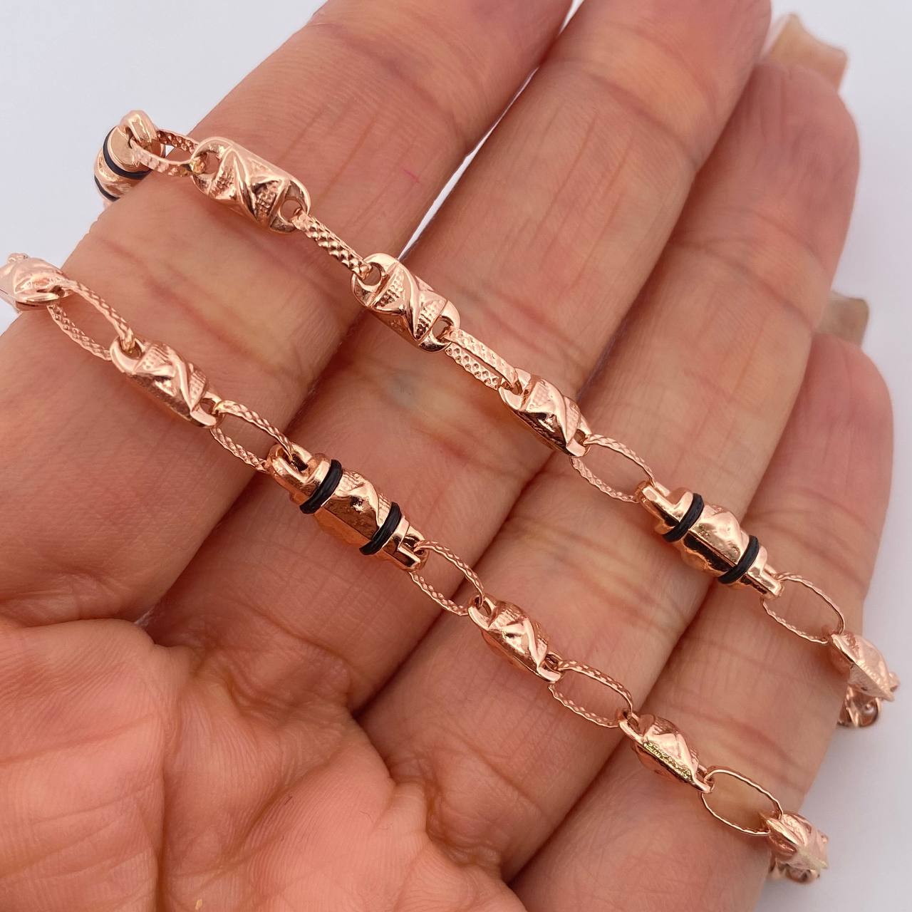Rustic Chain X 12.95gr / 61.5cm / 18K Gold &