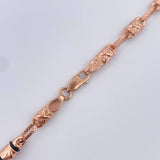 Rustic Chain X 12.95gr / 61.5cm / 18K Gold &