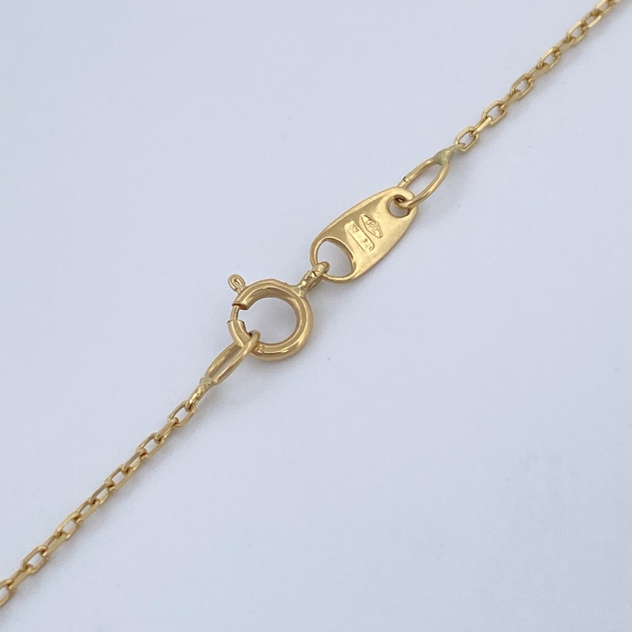 Classic Link Chain 1.3gr / 17 3/4 in / 18K Gold +3 &