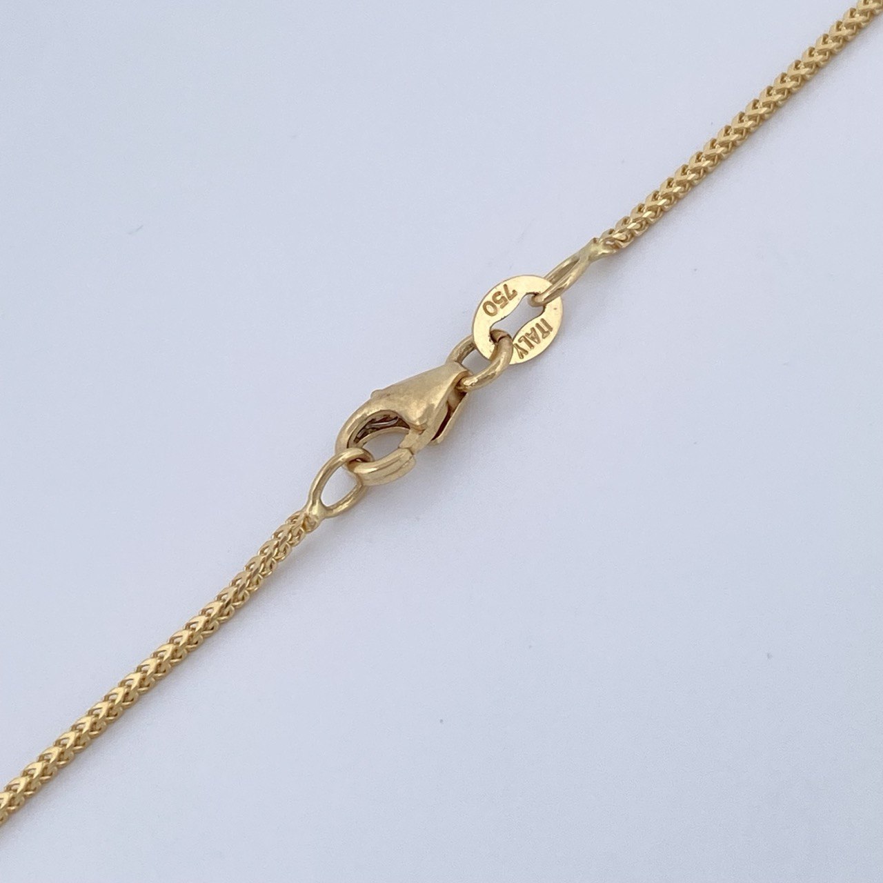 Franco Chain 3.85gr / 23 3/4 in / 18K Gold +3 &