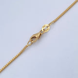 Franco Chain 3.85gr / 23 3/4 in / 18K Gold +3 &
