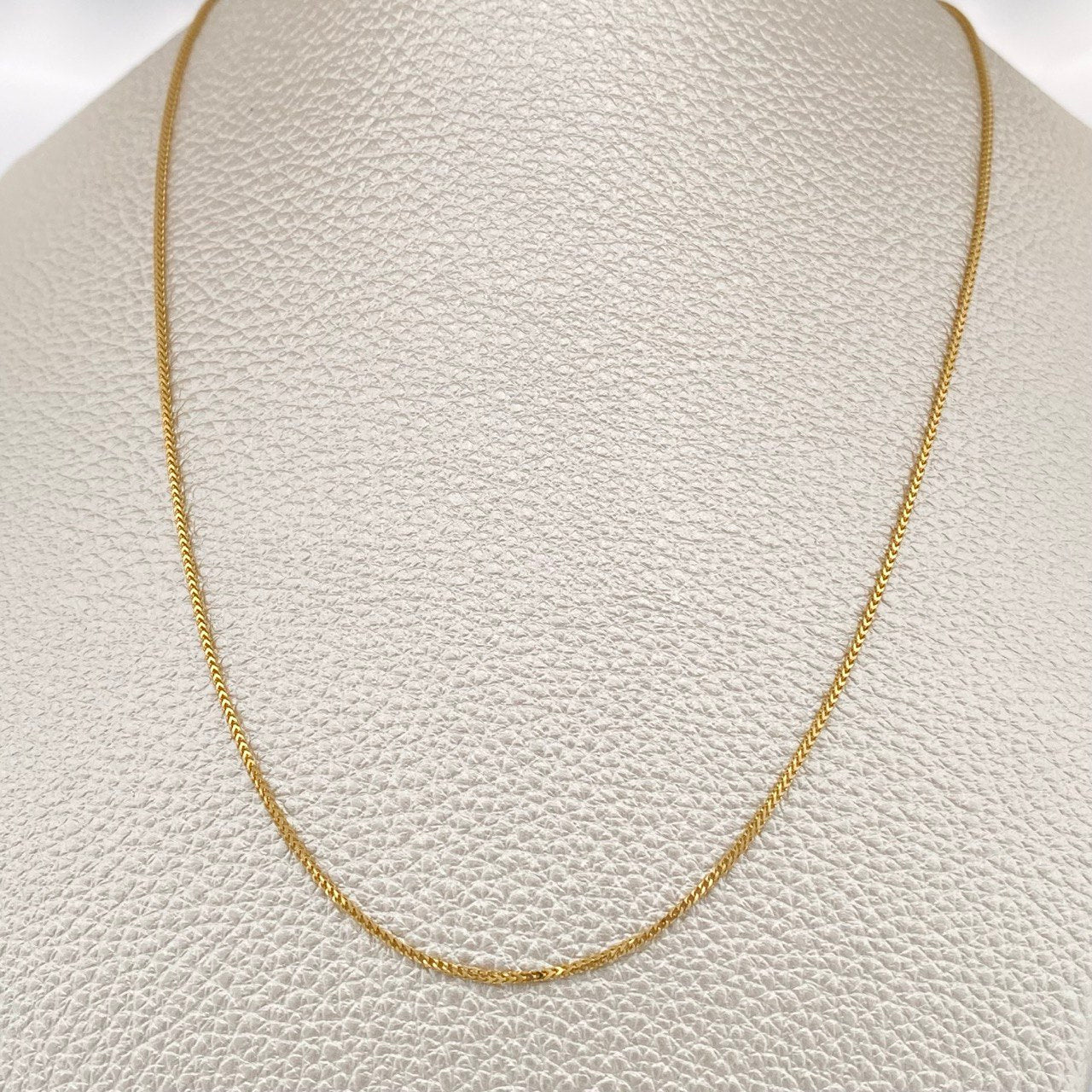 Franco Chain 3.85gr / 23 3/4 in / 18K Gold +3 &