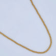 Cadena Tipo Militar 7.5gr / 19 3/4 in / Oro Amarillo +3 18K &