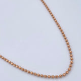 Cadena Militar 5.25gr / 23 3/4 in / Oro Rosa +3 18K &