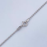 Military Chain 3.45gr / 15 3/4 in / White Gold +3 18K &