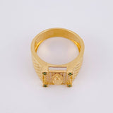 Anillo Virgen de Guadalupe Enmallada 6.25g / T9 1/2 Oro Amarillo 18K