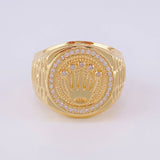Anillo Correa Corona 7g / T11 Oro Amarillo 18K