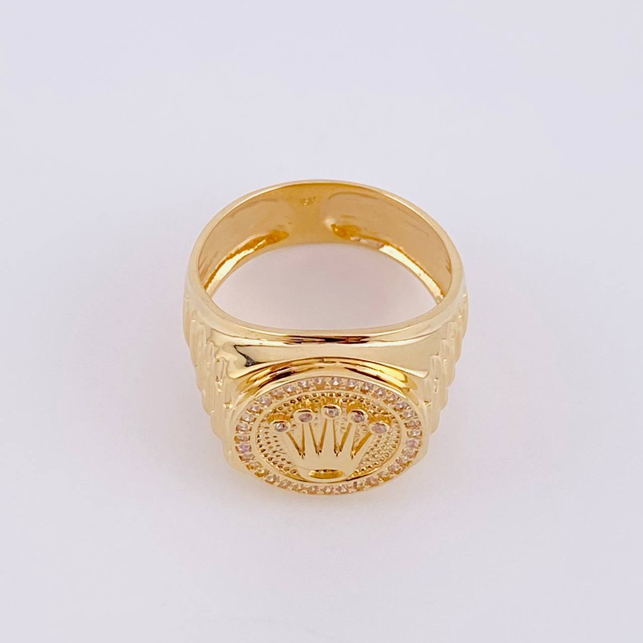 Anillo Correa Corona 7g / T11 Oro Amarillo 18K