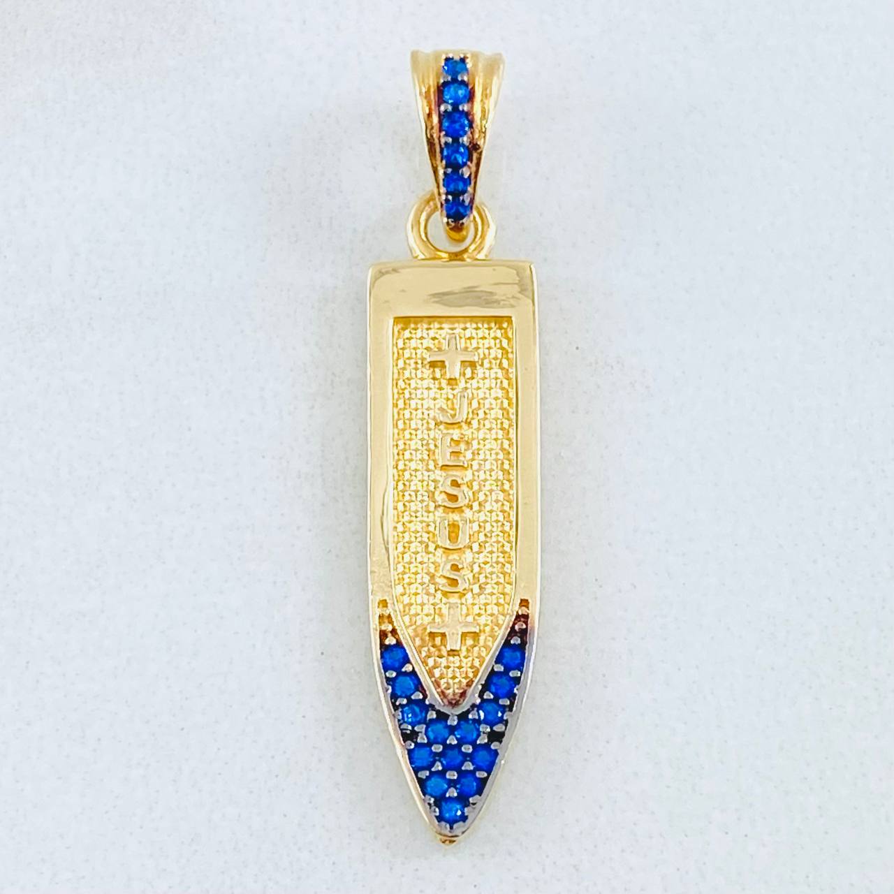Dije Daga Jesús 2.3gr / 1 1/4 in / Oro Amarillo 18K ©