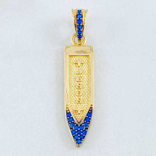 Dije Daga Jesús 2.3gr / 1 1/4 in / Oro Amarillo 18K ©
