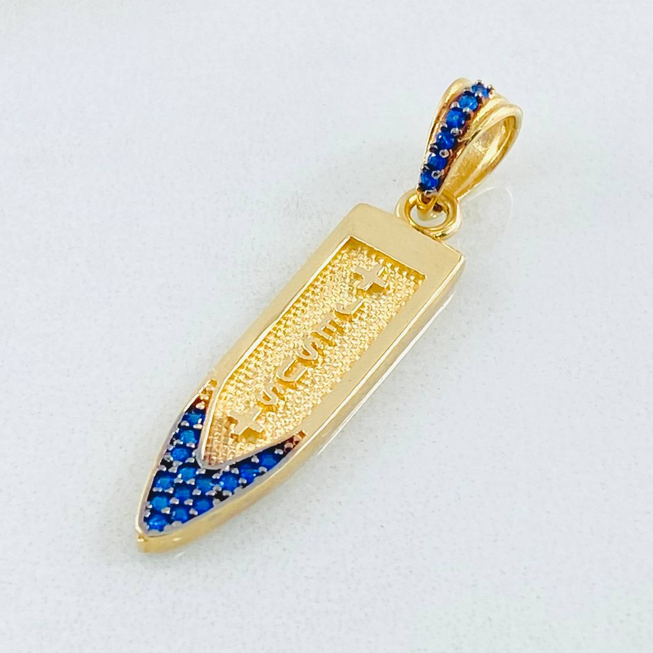 Dije Daga Jesús 2.3gr / 1 1/4 in / Oro Amarillo 18K ©