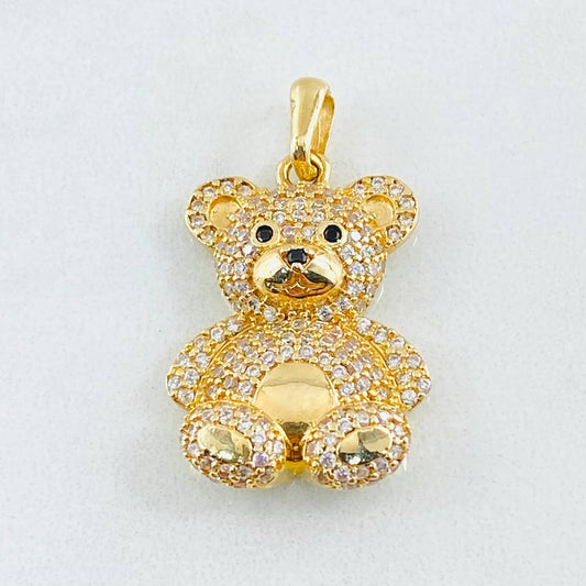 Dije Oso 4.4gr / 1 in / Oro Amarillo 18K ©