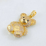 Dije Oso 4.4gr / 1 in / Oro Amarillo 18K ©