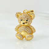 Dije Oso 4.4gr / 1 in / Oro Amarillo 18K ©