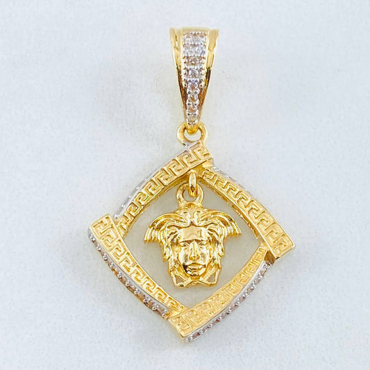 Dije Medusa 4.25gr / 1 1/4 in / Oro Amarillo 18K ©