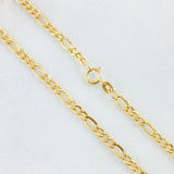 Figaro Chain 2.25gr / 19 3/4 in / 18K Gold +1 ©