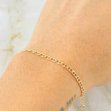Flat Mariner Bracelet 1.25gr / 7 3/4 in / 18K Gold +3 ©
