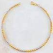 Military Type Guaya Bracelet 5.45gr / 8 1/4 in / Three Golds +4 18K ©