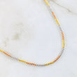 Cadena Guaya Tipo Militar 8.6gr / 17 3/4 in / Tres Oros +4 18K ©