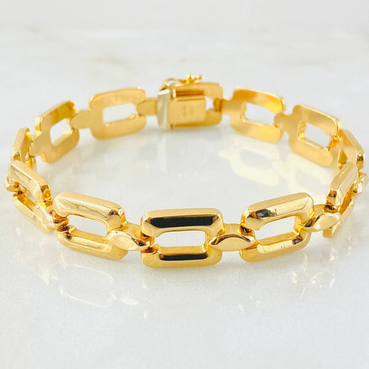 Bastion Bracelet 13.6gr / 7 1/2 in / 18K Gold +4 ©