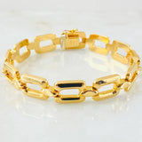 Bastion Bracelet 13.6gr / 7 1/2 in / 18K Gold +4 ©
