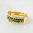 Anillo Churumbela Carril Túpido 3.95gr / T7 1/4 / Oro Amarillo 18K ©