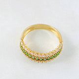 Anillo Churumbela Carril Túpido 3.95gr / T7 1/4 / Oro Amarillo 18K ©