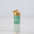 Dije Morralla Esmeralda 0.8g / 3/4 in Oro Amarillo 18K