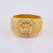 Anillo Corona Correa 13.35 g / T12 Oro Amarillo 18K