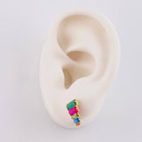 Topos Arcoiris 1.9 g / 1/2 in Oro Amarillo 18K