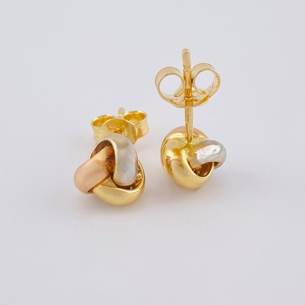 Stud Earrings Helix 0.95 g / in / 260 mm Three 18K Golds