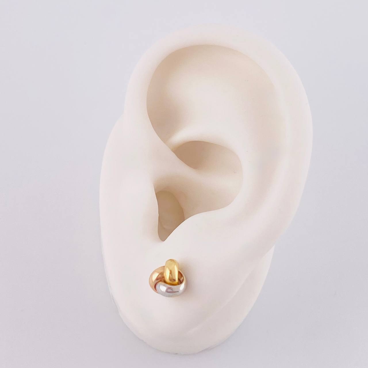 Topos Helice 1 g / in / 6.8 mm Tres Oros 18K