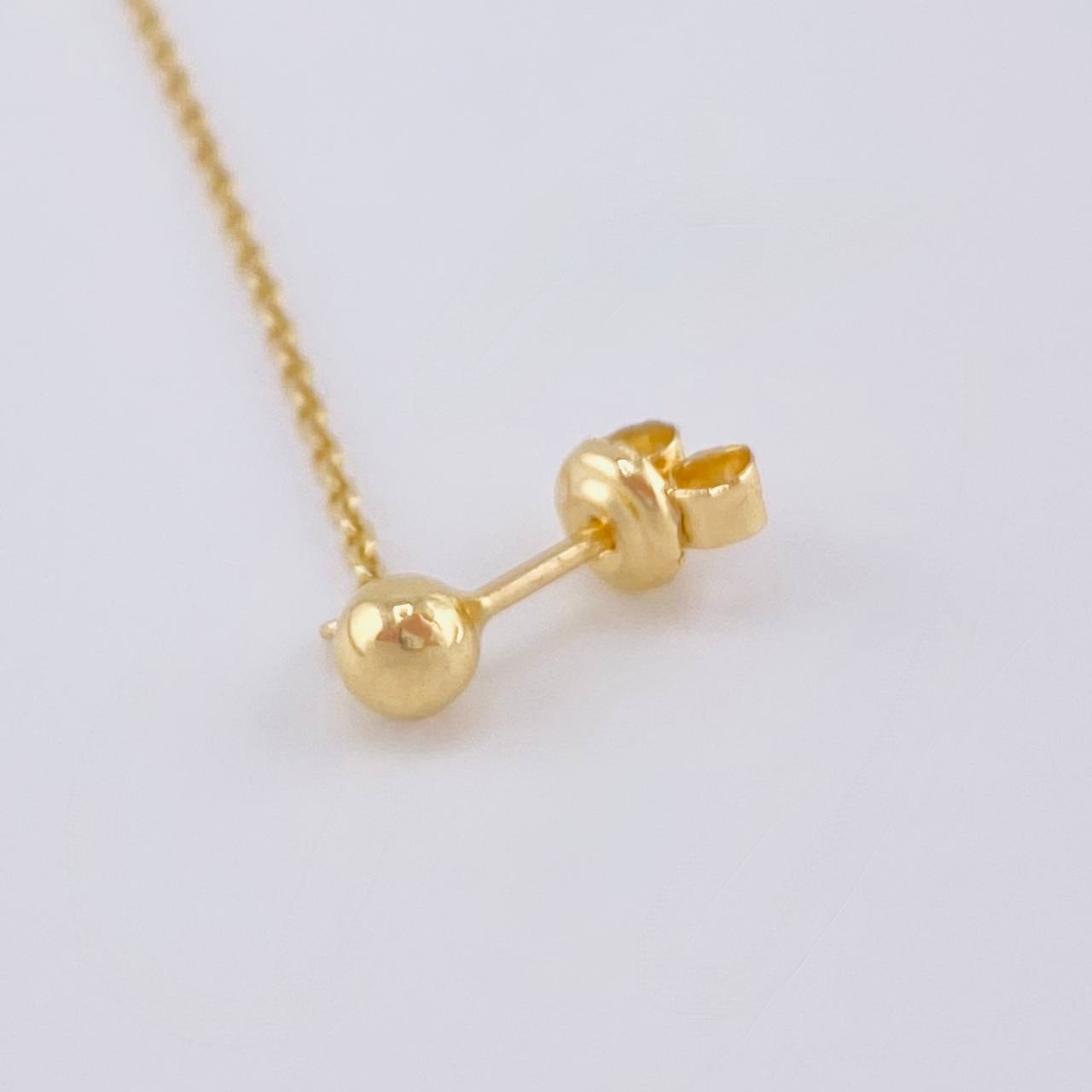 Piercing Colgante 1.1 g / 2 1/4 in Oro Amarillo 18K