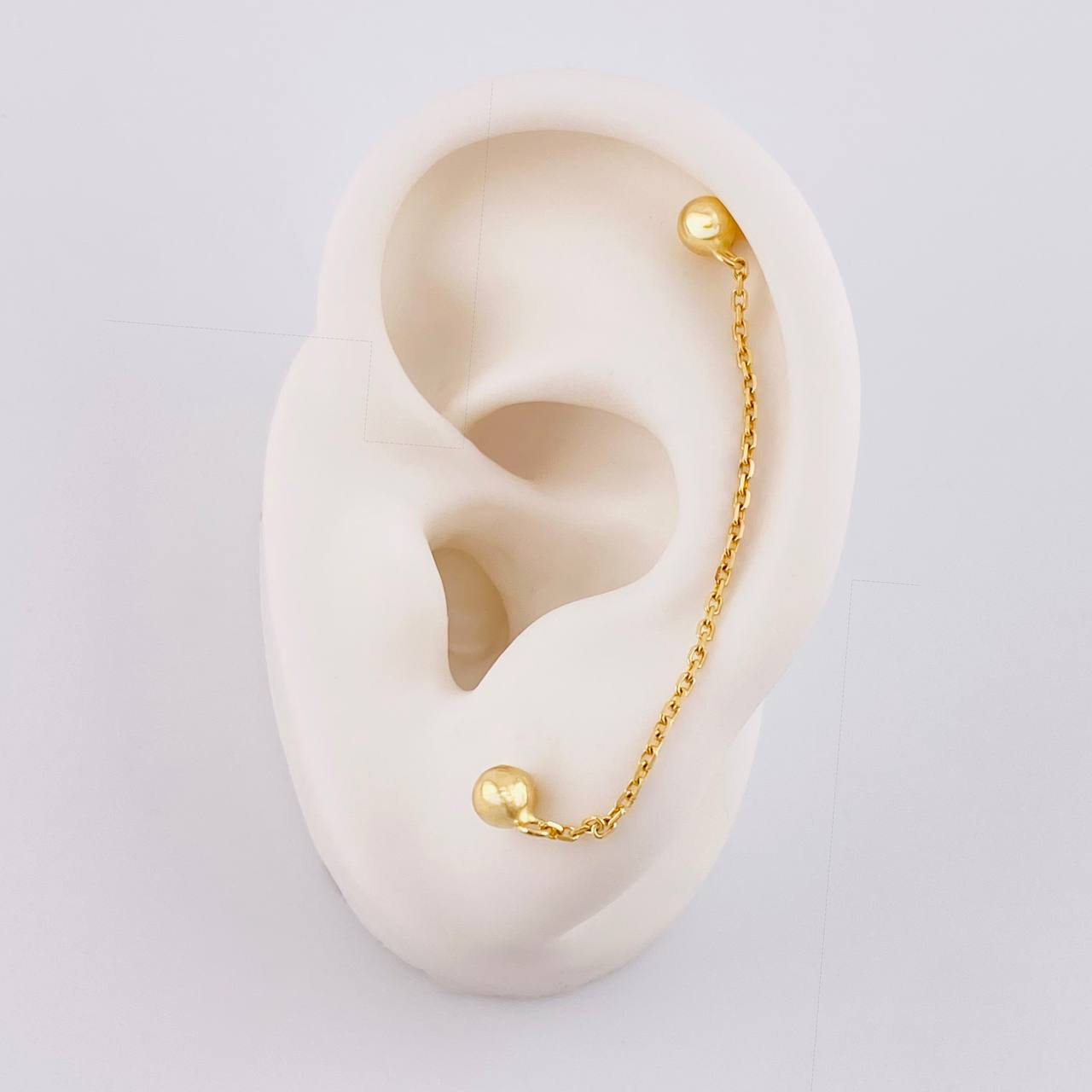 Piercing Colgante 1.15 g / 2 1/4 in Oro Amarillo 18K