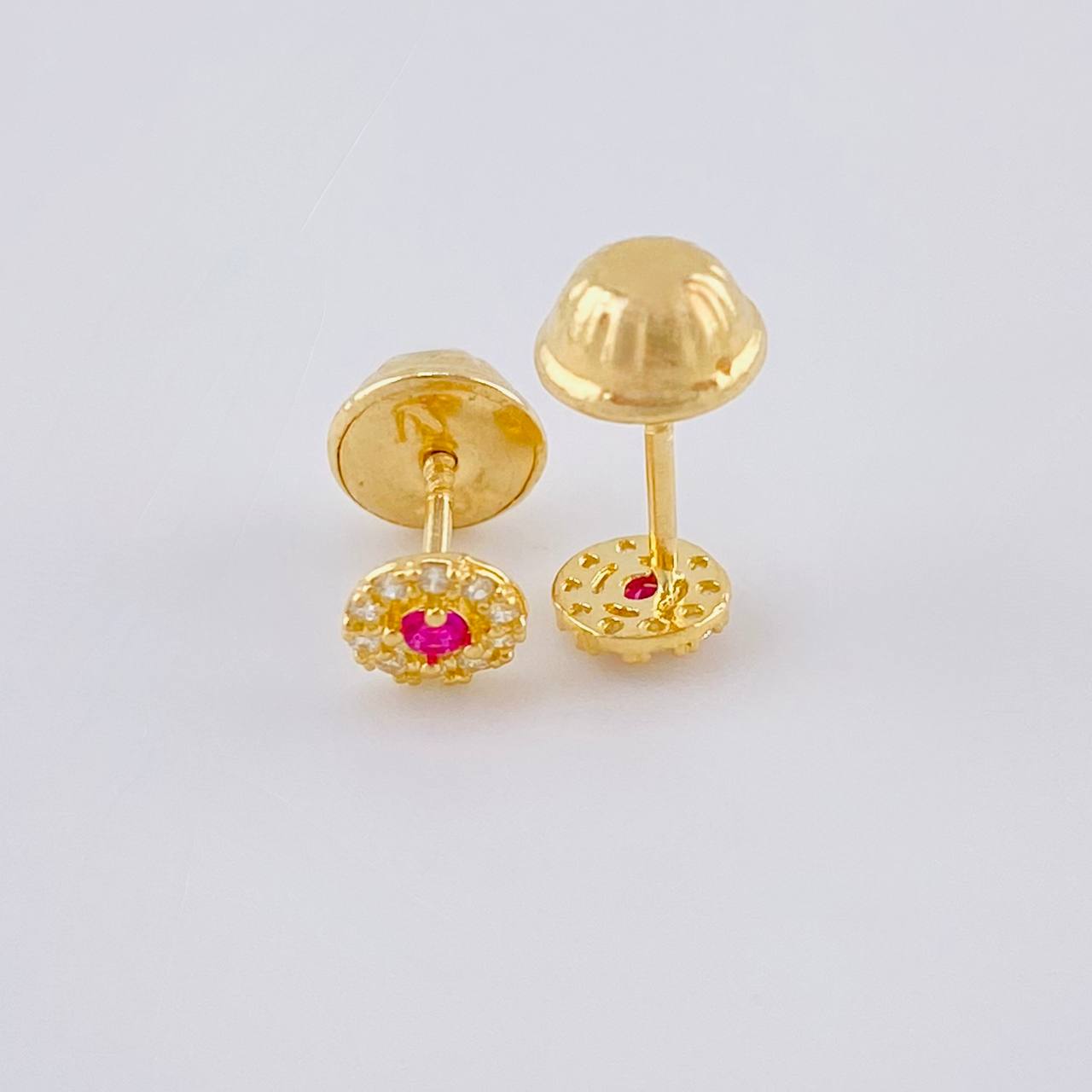 Topos Circulo Halo 0.55 g / in / 4.4 mm Oro Amarillo 18K