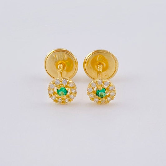Topos Circulo Halo 0.55 g / in / 4.4 mm Oro Amarillo 18K
