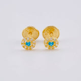 Topos Circulo Halo 0.55 g / in / 4.4 mm Oro Amarillo 18K