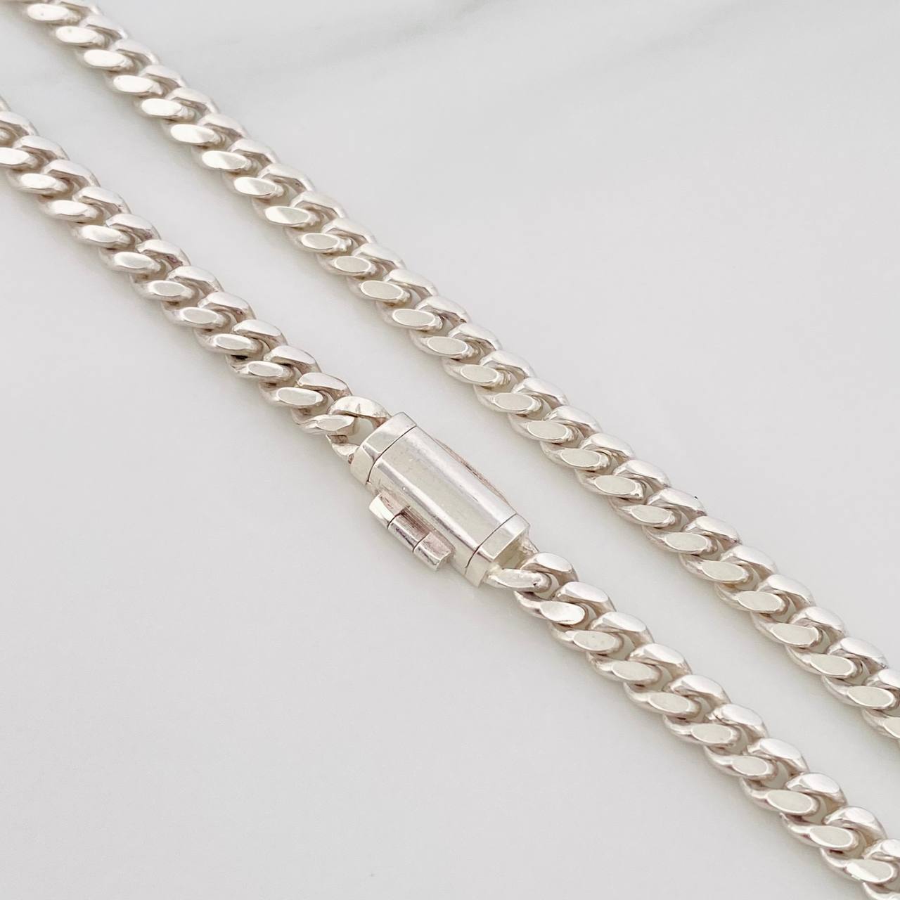 Cadena Cubana 40 g / 23 3/4 in / 4.84 mm Plata 950