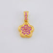 Dije Flor 1.5 g / 3/4 in Oro Amarillo 18K