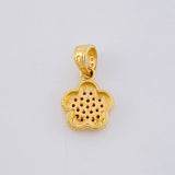 Dije Flor 1.5 g / 3/4 in Oro Amarillo 18K