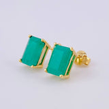 Topos Esmeralda Imperial 4,20 Qts 3 g / in / 4.3 mm Oro Amarillo 18K