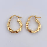 Candongas Milu 1.35gr / 1.8cm / Oro 18K &