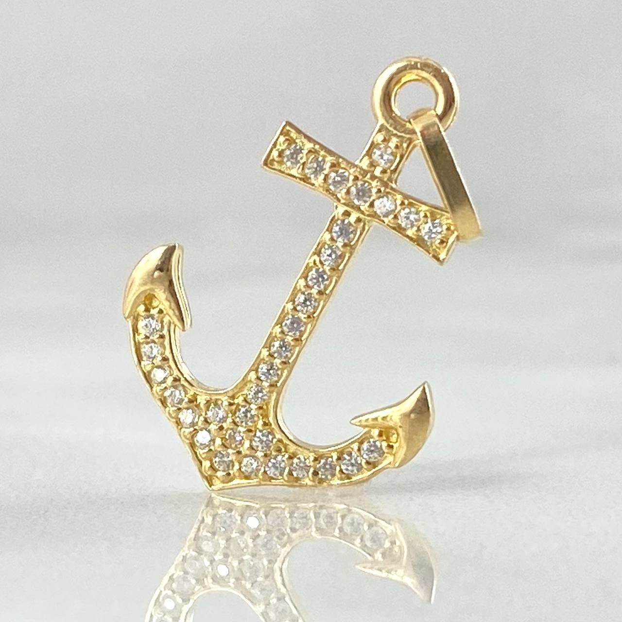 Dije Ancla 1.05gr / 1 in / Oro Amarillo 18K