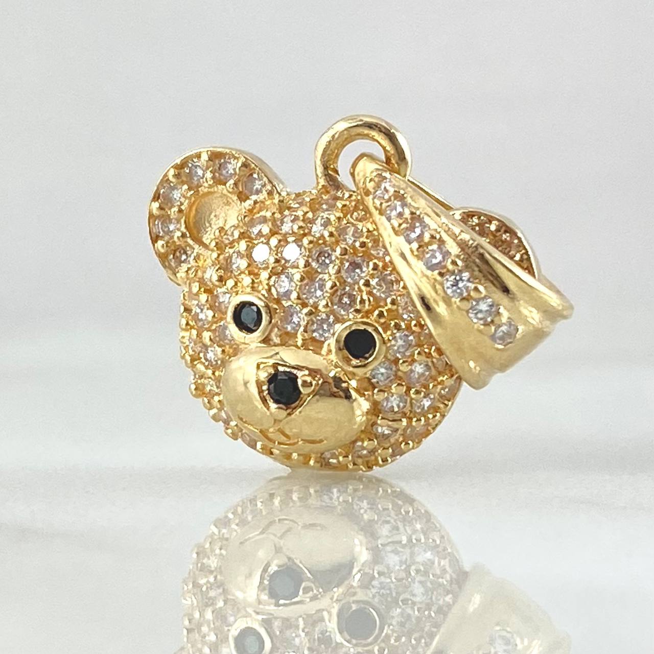 Dije Rostro Oso  2.75gr / 2cm / Oro 18K