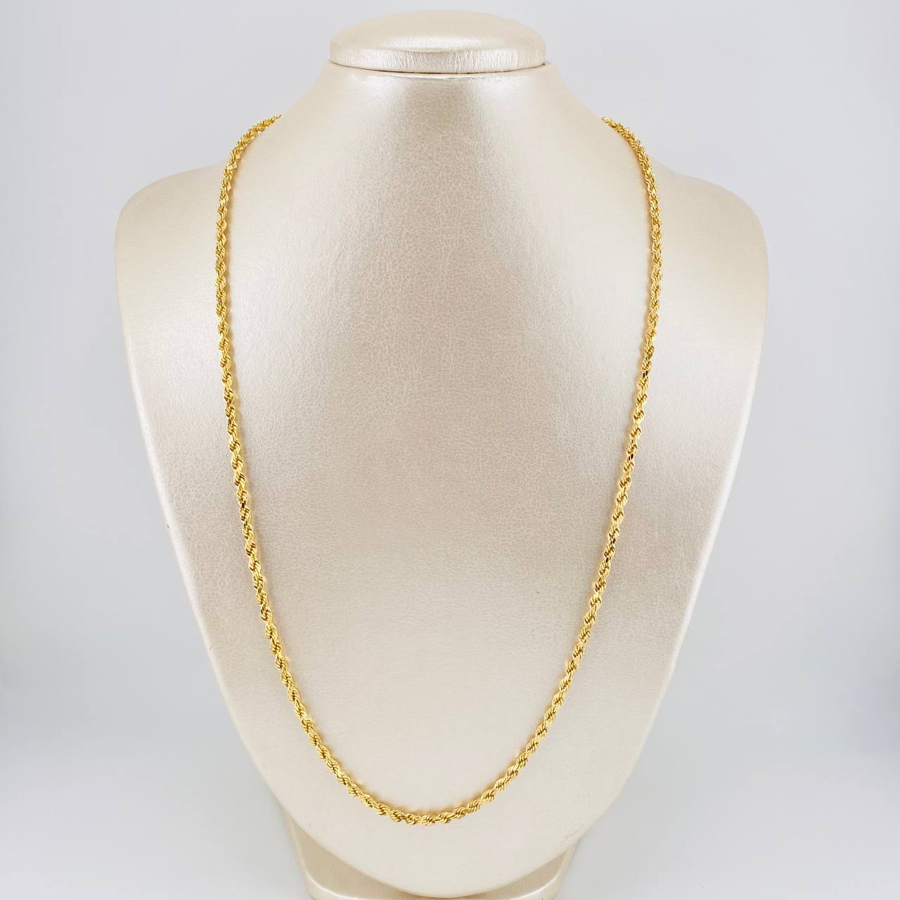 Cadena Lazo 8 g / 23 1/2 in / 3 mm Oro Amarillo 18K