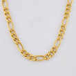 Cadena Figaro 14.35 g / 25 in / 4.6 mm Oro Amarillo 18K
