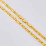 Cadena Cubica Estrellada 12.35 g / 23 1/2 in / 2.5 mm Oro Amarillo 18K