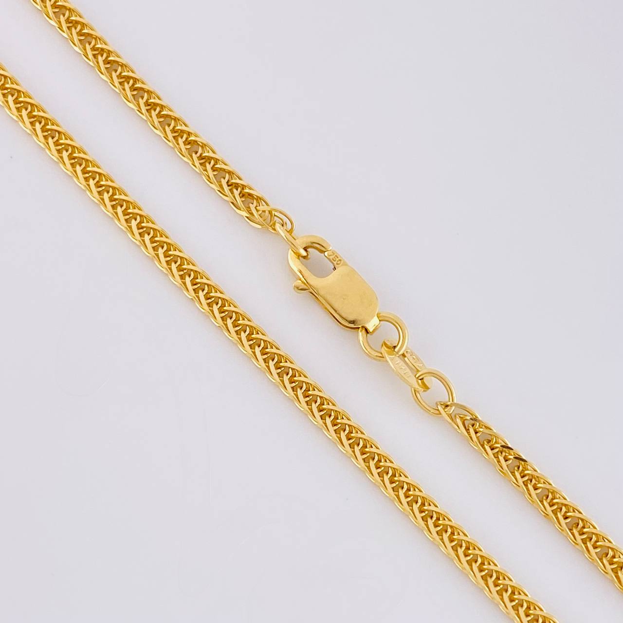 Franco Chain 6.55 g / 23 3/4 in / 2 mm 18K Yellow Gold
