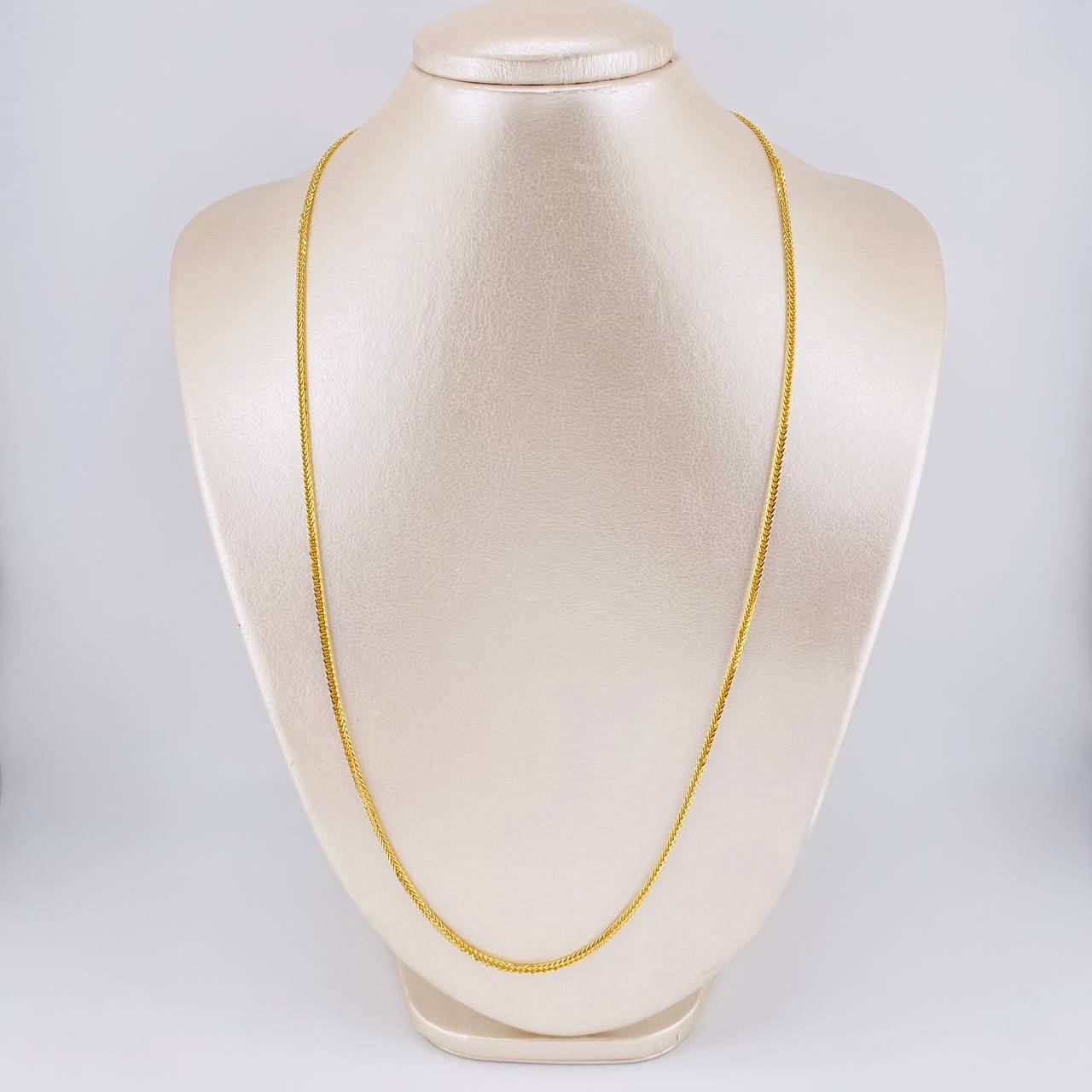Franco Chain 6.55 g / 23 3/4 in / 2 mm 18K Yellow Gold