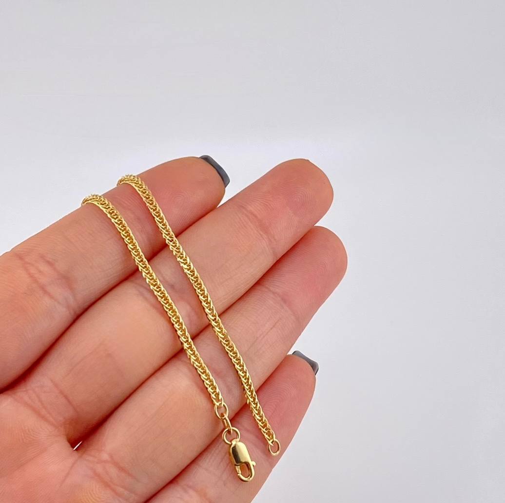 Franco Chain 6.55 g / 23 3/4 in / 2 mm 18K Yellow Gold
